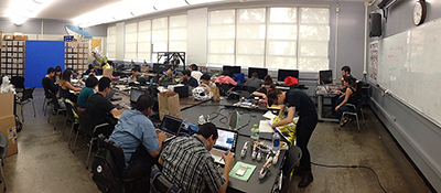 The classroom look the same after I graduated for 17 years. Digital Media Art Classroom